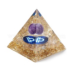 Generatori di energia in resina piramidale di orgonite&nbsp;DJEW-D013-05E