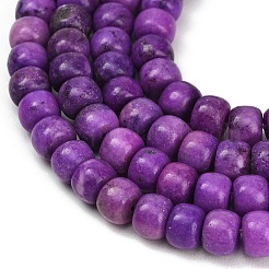 Gefärbt natürlichen weißen Jade Perlen Stränge&nbsp;GG-CBAA20A-01A-01