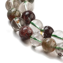 Fili di perle di quarzo lodolite naturale quattro stagioni&nbsp;G-Z063-A02-04