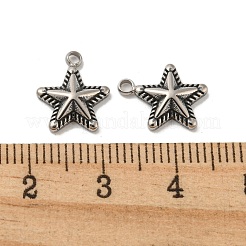 Anhänger aus 304 Edelstahl&nbsp;STAS-L022-217AS