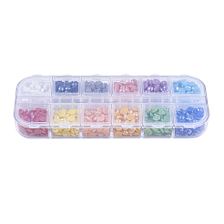 Cabochons manuels en porcelaine plaquée de 12 couleurs&nbsp;PORC-JP0001-14-5mm