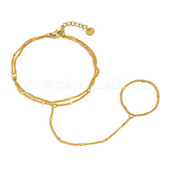Bracelet-anneau en acier inoxydable 304 à chaîne torsadée&nbsp;MQ9629