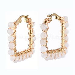 Boucles d'oreilles créoles en acier inoxydable 201&nbsp;EJEW-JE04121-03