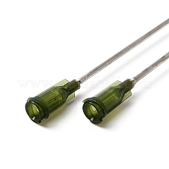 Dosiernadel aus Edelstahl 304 mit stumpfer Spitze und Luer-Lock aus PP&nbsp;FIND-WH0038-25P
