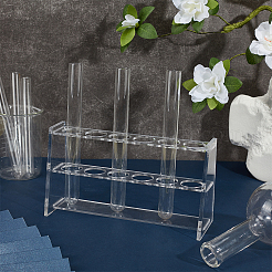 6-Loch-Reagenzglasgestell aus Glas&nbsp;AJEW-WH0596-298