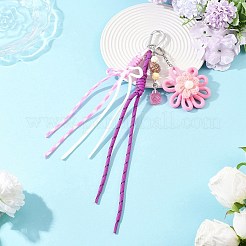 Decorazioni pendenti con perline in resina e acrilico&nbsp;HJEW-JM04421-01