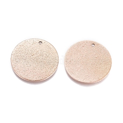 Placcatura ionica (ip) ciondoli in acciaio inossidabile 304&nbsp;STAS-G211-20mm-02RG