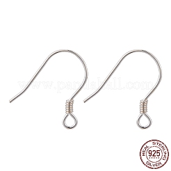 925 in argento sterling orecchino ganci&nbsp;X-STER-M031-01S