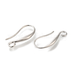 Rack ganchos pendiente latón chapado&nbsp;KK-C081-10P