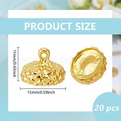20 ciondolo in lega di zinco a tema autunnale&nbsp;FIND-BC0019-64G