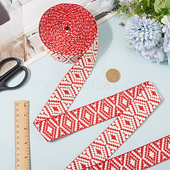 5 Yards Polyester-Baumwollband im ethnischen Stil&nbsp;DIY-CY0001-76B