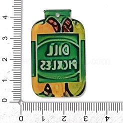 Gedruckt Acryl Anhänger&nbsp;OACR-A046-02B
