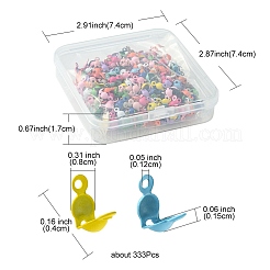 333 Stück sprühlackierte Eisenperlenspitzen&nbsp;IFIN-FS0001-35