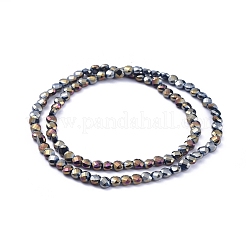 FilI di perline in vetro placcato&nbsp;EGLA-J149-A-6mm-FR06