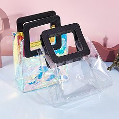 2 Farben PVC Laser transparente Tasche&nbsp;ABAG-SZ0001-03B
