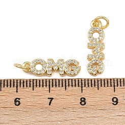 Messing Zirkonia Anhänger&nbsp;KK-L251-62G