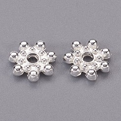 Séparateurs perles en alliage de style tibétain&nbsp;LS-TIBEB-O004-04S