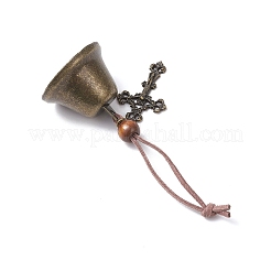Fer cloche pendentif décorations&nbsp;HJEW-JM03776
