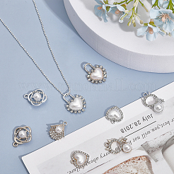 20 pièces 10 pendentifs en alliage de style strass&nbsp;ALRI-CA0001-13