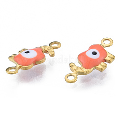 304 Edelstahl Emaille Verbindungsstück Charms&nbsp;STAS-N092-177