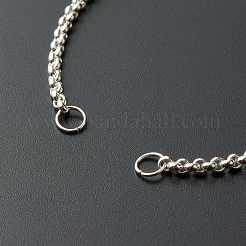 Herstellung von Rolo-Armbändern aus Edelstahl 304&nbsp;AJEW-JB01013