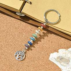 Llavero con colgante de árbol de la vida&nbsp;KEYC-JKC00644-05