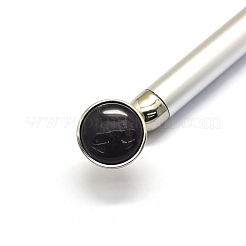Bastoncini per massaggi elettrici in ossidiana naturale&nbsp;G-E515-13K