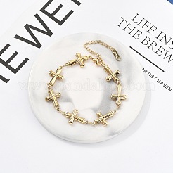 Bracciali a catena in acciaio inossidabile 304 per donna&nbsp;BJEW-U021-08G-03