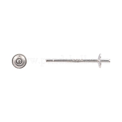 Accessoires de clous d'oreilles en 925 argent sterling&nbsp;STER-K167-027A-S