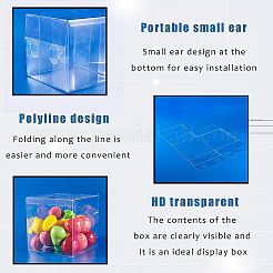 Faltbare transparente PVC-Boxen&nbsp;CON-BC0005-77B