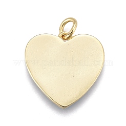 Pendentifs d'émail en laiton &nbsp;ZIRC-M108-40-G
