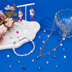 2 sachet de perles de verre imitation cristal artificiel&nbsp;FIND-PH0026-13A