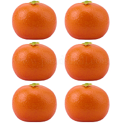 Orangefarbene Displaydekorationen aus Kunststoff&nbsp;DJEW-CN0001-47A