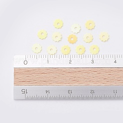Schmuckzubehör Kunststoff Paillette / Pailletten Perlen&nbsp;PVC-E001-03-RC01