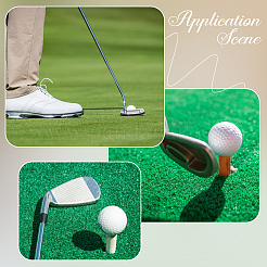 7 Golf-Teehalter aus Gummi&nbsp;DIY-GF0012-93