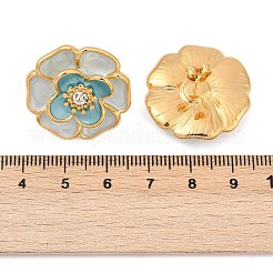 Ohrstecker aus Emaille aus 304 Edelstahl&nbsp;EJEW-M095-08G