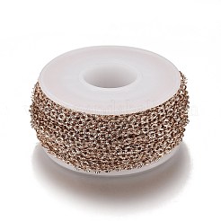 Catene portacavi in acciaio inossidabile placcate ionica (ip) 304&nbsp;CHS-A006-02B-RG