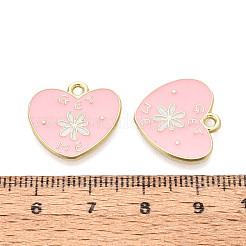 Pendenti smaltati in lega di San Valentino&nbsp;ENAM-T023-22B