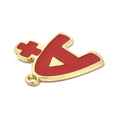 Pendentifs d'émail en alliage&nbsp;LS-ENAM-F144-23G