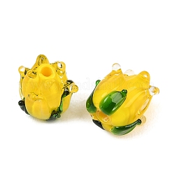 Perles vernissées manuelles&nbsp;LAMP-K045-01D