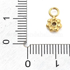 Breloques en acier inoxydable 304 plaquées par ions (IP)&nbsp;STAS-P379-04C-G