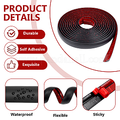 Bandes de protection de bord en PVC auto-adhésives&nbsp;DIY-WH0591-569B