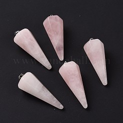 Ciondoli quazo rosa naturale&nbsp;G-G848-01P-06