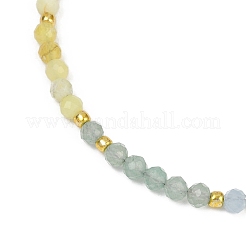 Chakra-Armbänder aus natürlichen Edelsteinsplittern und Perlen für Frauen&nbsp;BJEW-JB11631-02