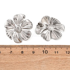 Pendientes de acero inoxidable 304 para San Valentín&nbsp;EJEW-C184-01B-P