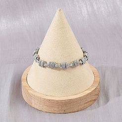 Gliederkettenarmbänder aus 304 Edelstahl für Damen&nbsp;BJEW-Z143-07P