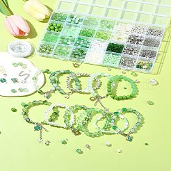 DIY-Set zur Schmuckherstellung von Armbändern aus Glasperlen&nbsp;DIY-FS0007-69
