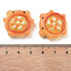 Undurchsichtige Decoden-Cabochons aus Kunstharzimitat für Lebensmittel&nbsp;RESI-S405-06D
