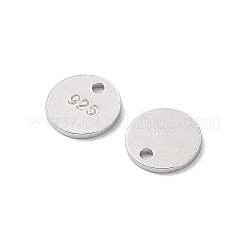 925 Anhänger aus rhodiniertem Sterlingsilber&nbsp;STER-C003-17P