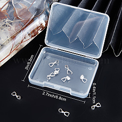 10 Stück 925 Eispickel-Klemmen aus Sterlingsilber&nbsp;STER-BBC0001-29A